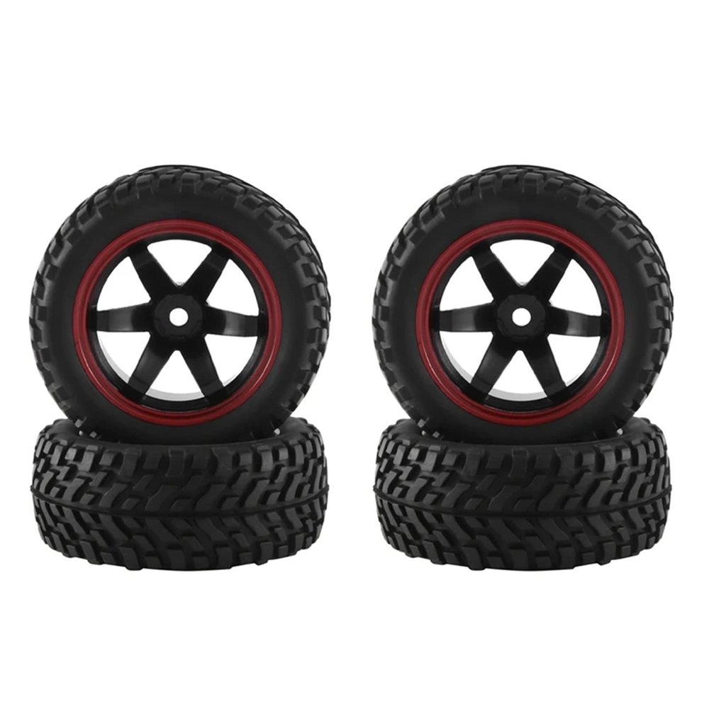RC Tires for Wltoys 144001 144010 124007 124019 for Tamiya TT02B for HSP 1/10 1/12 1/14 rc Car Off Road for Buggy 4Pcs 75Mm Wheel Tire