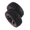 RC Tires for Wltoys 144001 144010 124007 124019 for Tamiya TT02B for HSP 1/10 1/12 1/14 rc Car Off Road for Buggy 4Pcs 75Mm Wheel Tire view 4