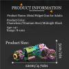 Metal Fidget Gun for Adults, Alloy Metal Decompression Toy,with 3 Shells and 20 Bullets, Age 14+ Best Steel Mini Toy Gift for Men (Yellow) view 2