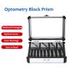 18pcs Optical Ophthalmic Prism Set, High Precision Wedge, Strabismus Measurement, Up to 80D, with Aluminum Case, for Optometry Centers and Hospitals view 2