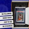15 Card Grading Submission Kit, Foam Shipping Box, 15 Tabbed Sleeves, Card Grading Mailing Kit for PSA, CGC, SGC, 15 Semi Rigid Card Holders, Card Box & Shipping Label view 3
