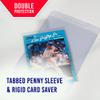 15 Card Grading Submission Kit, Foam Shipping Box, 15 Tabbed Sleeves, Card Grading Mailing Kit for PSA, CGC, SGC, 15 Semi Rigid Card Holders, Card Box & Shipping Label view 4