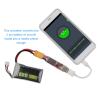 HaloVerde XT60 USB Charging Adapter for 2S to 6S Batteries, a 2-6S USB Phone Converter with Digital Readout for Power Status, Serves as a Mobile Phone Charger view 2