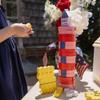 Daydream Society Seaside - Lighthouse Look Out Stacking Game - Lighthouse Design - Lighthouse in Blue and Red Colors - Pack of 1 - for Birthdays, Parties or Everyday Playtime view 2