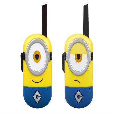 Minions Walkie Talkies for Kids, Static Free and Extended Range Indoor and Outdoor Toys (Minions)