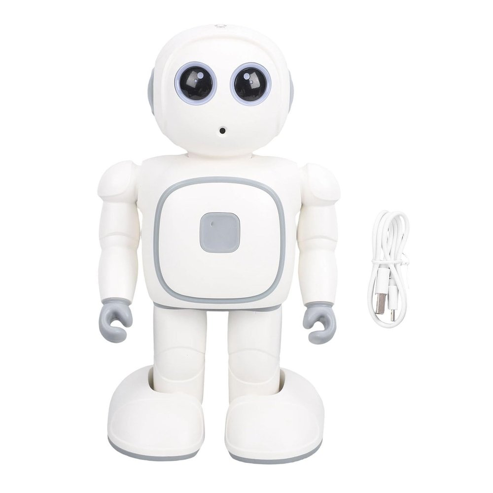 AUNMAS Smart Robot for Kids, USB Rechargeable Voice Control Programmable Interactive Learning Companion RC Robot Birthday Xmas Gifts