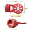 16mm Aluminum Motor Mount Adapter for 2312 3110 3508 Brushless Motor Drone Frame Installation Kit Compatible with Drone Models Quadcopter Models UAV Models view 2