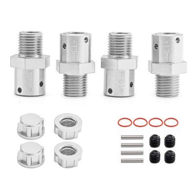 13mm Adapters for Arrma 1/8 Kraton Outcast Fireteam Typhon Silver Accessory