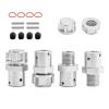 13mm Adapters for Arrma 1/8 Kraton Outcast Fireteam Typhon Silver Accessory view 2