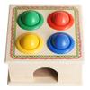 LLTCMAOYI Montessori Square Hammering Ball Toy, Hand-Eye Coordination & Fine Motor Skill Builder view 2