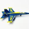 CHICHIYANG Simulation F/A-18 Hornet Fighter Jet Plane Model 1:64 Alloy Airplane Model Home Office Decoration Toy view 2