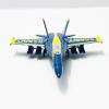 CHICHIYANG Simulation F/A-18 Hornet Fighter Jet Plane Model 1:64 Alloy Airplane Model Home Office Decoration Toy view 3