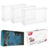 5 PCS Protector Cases for Mega Charizard X EX and Mew 151 UPC Clear Hard Premium Plastic Collection Protector Boxes Scratch Resistant for Displays or Storage Compatible with Mega Charzrd UPC & 151UPC view 1