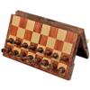 FixtureDisplays Magnetic Travel Chess Set, 11" x 9.4" Folding International Standard Chess Board Game, Portable Compact Design for Home, Office, and Travel 16701NEW-NPF view 3