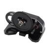 Rc Car Gearbox For Axial For SCX10 III II 90046 For Capra For TRX4 1/10 Low Gearbox Middle Transmission Box Overdrive Gear RC Crawler Upgrade Part(Black) view 2