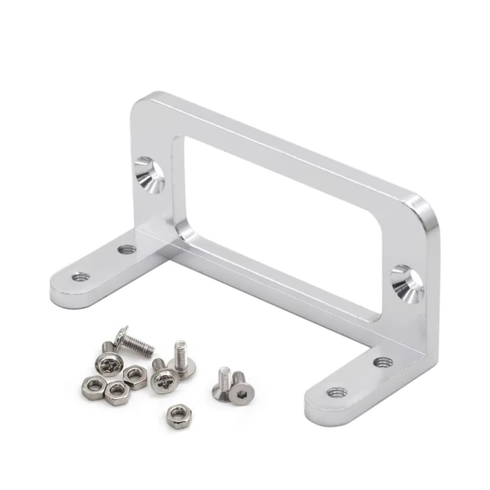 RC Replacement Parts For S3003 Remote Control Boat CNC Aluminum Alloy Servo Mounting Bracket Car Aircraft Servo Bracket Toy Accessories Parts