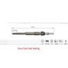 Auto Glow Plugs for VW for Passat 1.9 for TDI 2005-2008 4X 7V Dual Core Heater Glow Plugs Maintenance Kit N10591608 view 3