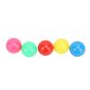 Ycauty 100Pcs Colorful Hollow Plastic Balls for Elementary Math Teaching and Probability Simulations, with Storage Box for Teachers and Parents view 3