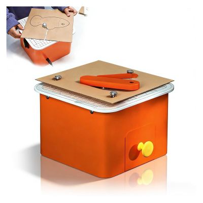 Electric Cardboard Cutter for Kids, Cardboard Saw for Boys Girls Ages 5+, Cutting Thickness 0-2.5mm for DIY Projects Engineering Creativity