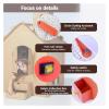 Electric Cardboard Cutter for Kids, Cardboard Saw for Boys Girls Ages 5+, Cutting Thickness 0-2.5mm for DIY Projects Engineering Creativity view 2