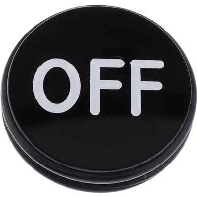 Vobumix On/Off Puck Button Casino Craps Dealer Button Puck Markers Button for Poker Texas Hold 'em and Card Games Supplies