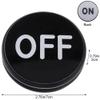 Vobumix On/Off Puck Button Casino Craps Dealer Button Puck Markers Button for Poker Texas Hold 'em and Card Games Supplies view 3