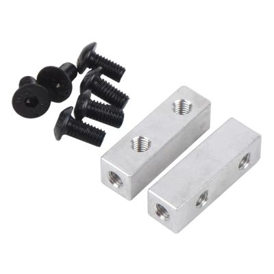 For Tamiya CW01 For Lunch Box Wild DF02 DT02 Grasshopper 2 For Hornet For Super For Hotshot ClodBuster BullHead Aluminunm Servo Stay Mount RC Car Toys Parts(Silver)