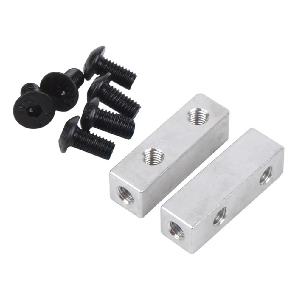 For Tamiya CW01 For Lunch Box Wild DF02 DT02 Grasshopper 2 For Hornet For Super For Hotshot ClodBuster BullHead Aluminunm Servo Stay Mount RC Car Toys Parts(Silver)