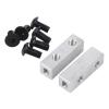 For Tamiya CW01 For Lunch Box Wild DF02 DT02 Grasshopper 2 For Hornet For Super For Hotshot ClodBuster BullHead Aluminunm Servo Stay Mount RC Car Toys Parts(Silver) view 1