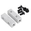 For Tamiya CW01 For Lunch Box Wild DF02 DT02 Grasshopper 2 For Hornet For Super For Hotshot ClodBuster BullHead Aluminunm Servo Stay Mount RC Car Toys Parts(Silver) view 2