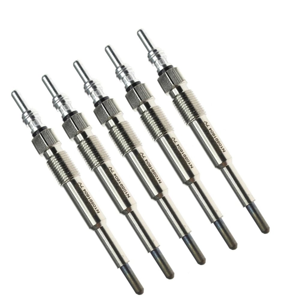 Auto Glow Plugs for VW for Crafter 30-50 for Pritsche for Kasten 2006-2011 5X 7V Parking Heater Glow Plugs N10591604