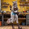 Next Fig LADoTOYS Magic Continent Adventurer Squad Liya Alopex Fix Version Fashion Doll,Fox Girl Action Figure Articulated Collectible Model with Accessories, Desktop Decoration and Gift 15cm view 4