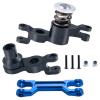 For X-Maxx 1/5 Aluminum Alloy Steering Assembly Bellcranks Support Servo Saver For Spring RC Car Monster Truck Upgrade Parts RC Car Toys Parts view 1