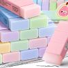 20pcs Eraser Set Fruit Shaped Design Pencil Specific Component Collects Debris Efficient School Use Without Stationery Eraser view 2