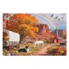 Jigsaw Puzzle, 1000 Piece Jigsaw Puzzle for Adults, Autumn Dog Carriage Puzzle 1000 Piece, Family Activity Perfect for Game Nights, Finished Size is 30x20 in view 1