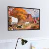 Jigsaw Puzzle, 1000 Piece Jigsaw Puzzle for Adults, Autumn Dog Carriage Puzzle 1000 Piece, Family Activity Perfect for Game Nights, Finished Size is 30x20 in view 2