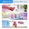 3PCS Baby Squishy Glitter Slow Rising Sugar Squishy Babies Sensory Fidget Toy for Stress Relief Soft Cute Squeeze Desk Decor Gift view 3