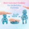 3PCS Baby Squishy Glitter Slow Rising Sugar Squishy Babies Sensory Fidget Toy for Stress Relief Soft Cute Squeeze Desk Decor Gift view 4