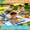 Lolotree Busy Book for Toddler, Montessori Toys Busy Board, Farm Quiet Book view 2