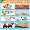 Lolotree Busy Book for Toddler, Montessori Toys Busy Board, Farm Quiet Book view 3