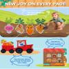 Lolotree Busy Book for Toddler, Montessori Toys Busy Board, Farm Quiet Book view 4