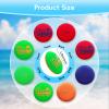 LETREEN Water Stone Skipping Discs Set, 4 Pack Fun Pool Toys for Kids view 3