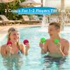 LETREEN Water Stone Skipping Discs Set, 4 Pack Fun Pool Toys for Kids view 4