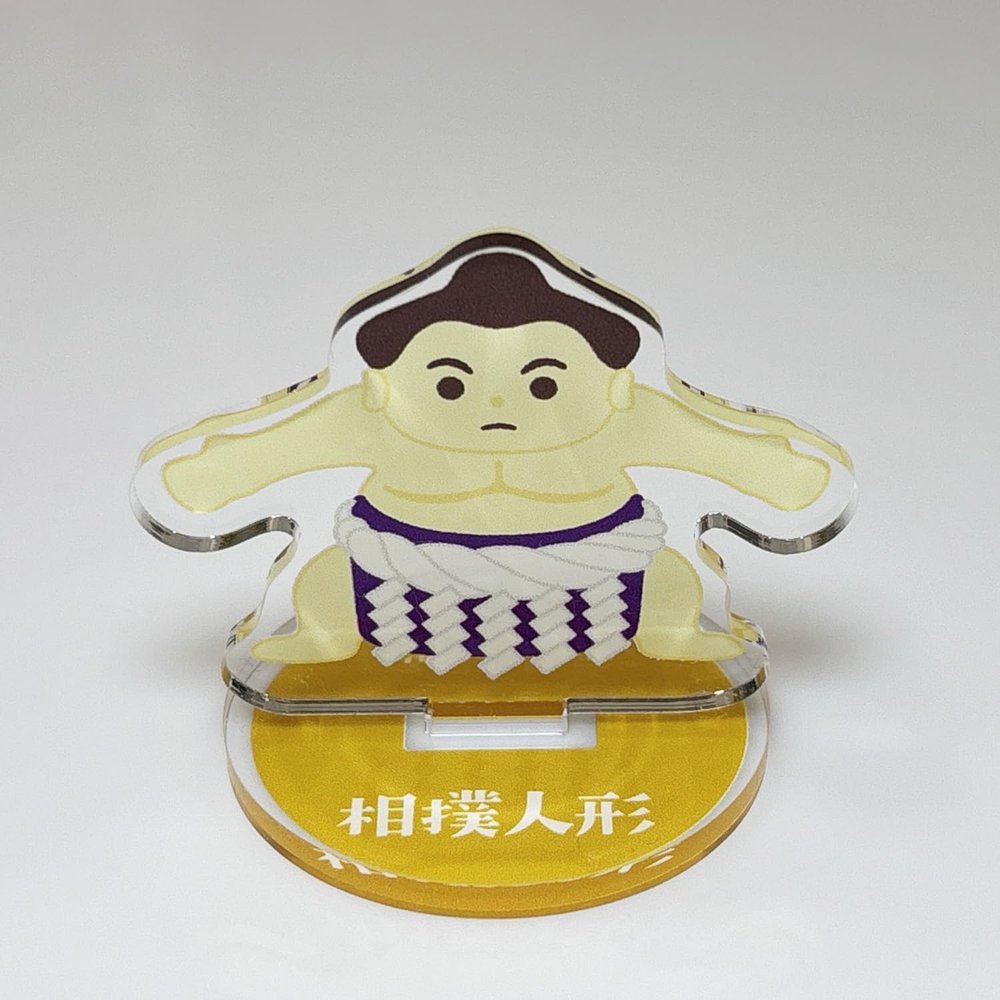 Moon Graphics Acrylic Stand Japanese Lucky Sumo Doll ACSFL08