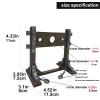 1/12 Scale Wooden Pillory Model, Dark Gothic Miniature Prop view 2