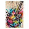 1000 Piece Electric Guitar Jigsaw Puzzle for Adults, 30x20 in Music Theme with Vibrant Print, Sturdy Dust-Free Pieces for Music Lovers Home Decor & Gift view 1