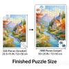 1000 Piece Electric Guitar Jigsaw Puzzle for Adults, 30x20 in Music Theme with Vibrant Print, Sturdy Dust-Free Pieces for Music Lovers Home Decor & Gift view 2