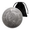 1948 Skull Pesos Hobo Coin Pendant Pouch - US Morgan Liberty Eagle Lucky Coin Challenge Coin Pendant Arts Novelty Coin Jewelry Bag view 1