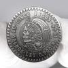 1948 Skull Pesos Hobo Coin Pendant Pouch - US Morgan Liberty Eagle Lucky Coin Challenge Coin Pendant Arts Novelty Coin Jewelry Bag view 2