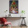 Christmas Puzzle for Adults 1000 Pieces Large Piece Jigsaw Puzzle with Cute Dogs, Cats, and Snowman, Fun DIY Family Game, Relaxing Puzzle for Sisters and Seniors, Home Wall Dcor Gift, 30x20 in view 4